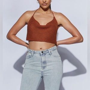 ✨Meshki Crochet Crop✨